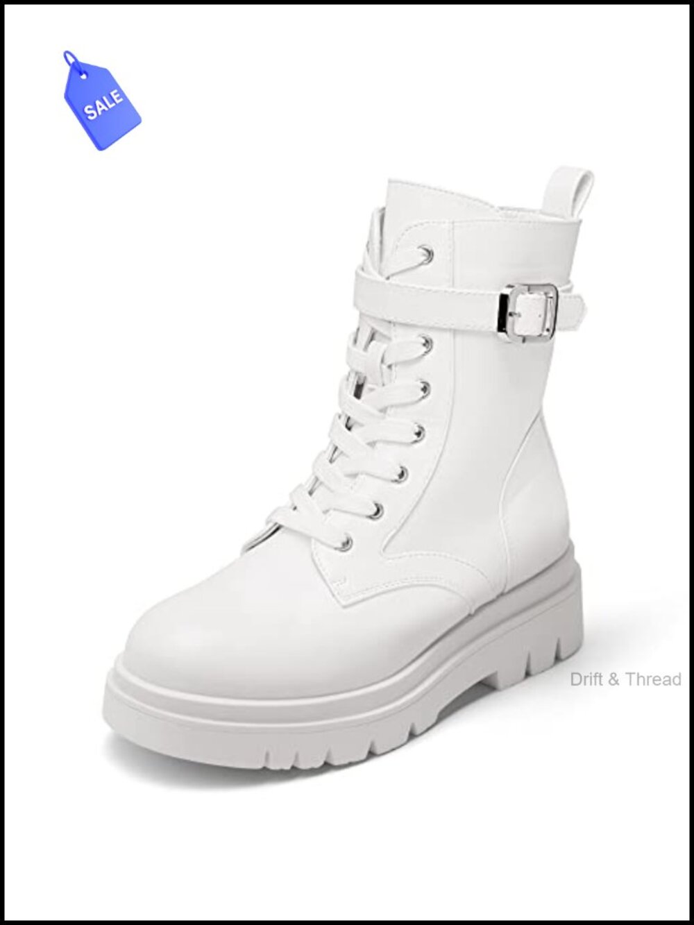Women's Combat Platform Boots